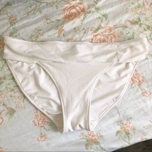Aerie White Bikini Bottom